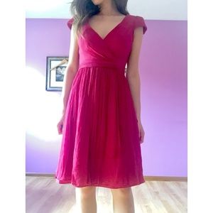 J. Crew Dress in Spiced Wine